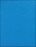 PA Paper Accents Stash Builder Cardstock 8.5" x 11" Bright Blue, 65lb Colored cardstock Paper for Card Making, Scrapbooking, Printing, Quilling and Crafts, 25 Piece Pack