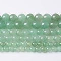 36PCS 10MM Natural Green Aventurine Stone Beads Energy Healing Beads for DIY Jewelry Bracelet Necklace Making for Jewelry Making15Inch…