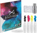 Alcohol Ink - CMYK Set, 7 Pieces | 10 Sheets 9x12 Multimedia Paper | Fast-Drying, Permanent, Transparent Alcohol Inks for Gloss Paper, Glass, Metal | 25 ml Bottles