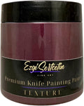 Premium Palette Knife Painting Paste|Texture Paste|Authentic Bright Colors|Ready to Use|Easy to Apply| 6oz (Burgundy)