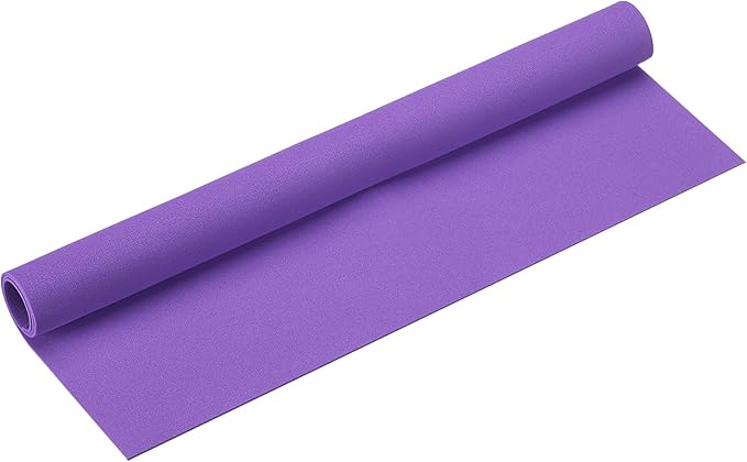 MECCANIXITY Foam Sheets Crafts 19x19 Inch 2mm EVA Craft Foam Paper Foam Sheets for Crafts Projects DIY Cosplay Modeling, Deep Purple