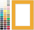 Poster Master Butterscoth Matboard – 4-Ply Acid-Free Picture Mat Board with 45° Beveled Cut, Made in USA, Custom Cut to Any Size, 1/16" Thickness for Framing & Displays