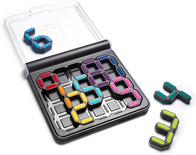 SmartGames IQ Digits – Math & Logic Puzzle with 120 Challenges – Educational Brain Game for Kids & Adults Ages 7+
