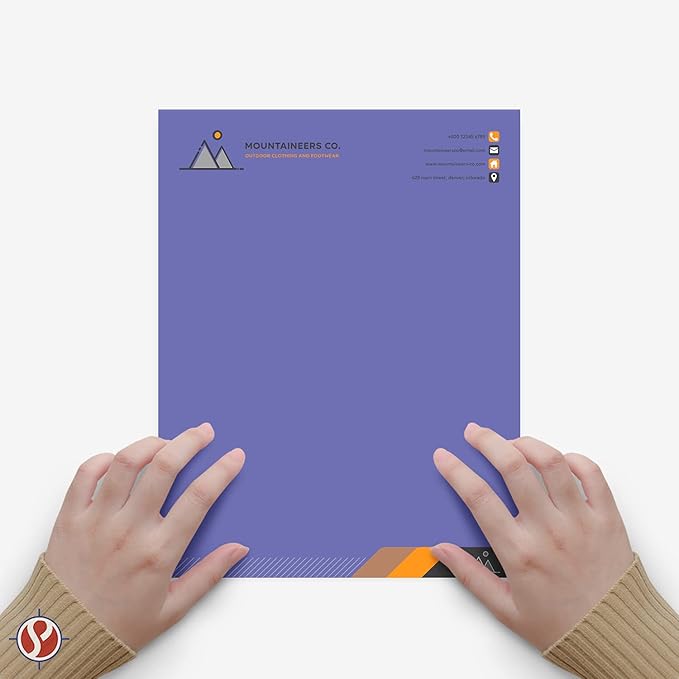 8.5 x 11" Ultra Grape Color Paper Smooth, for School, Office & Home Supplies, Holiday Crafting, Arts & Crafts | Acid & Lignin Free | Regular 20lb Paper - 100 Sheets