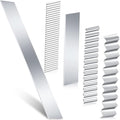 Honoson 10 Pieces Flexible Polymer Clay Tissue Blade Cutters Slicer Carbon Steel Polymer Clay Cutting Slicing Tools for Blade DIY Shaping Modelling Slicing Sculpting, Straight and Wave