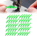 Automatic Sewing Needle Threader, Fish Type Sewing Machine Needle Threader, Simple Hand Sewing Needle Sewing Tool Set for Sewing Supplies (50 pcs)