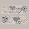 3pcs Vintage Lace Tape Cutout Art Lace Black White Stickers Roll Sticker PET Reusable Exquisite Lace Heart Pattern Tape for DIY Scrapbook Album Journal Photo Frames Decor