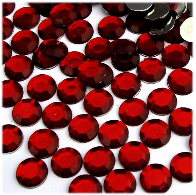 The Crafts Outlet 144pc Rhinestones Round 10mm - Purple Amethyst