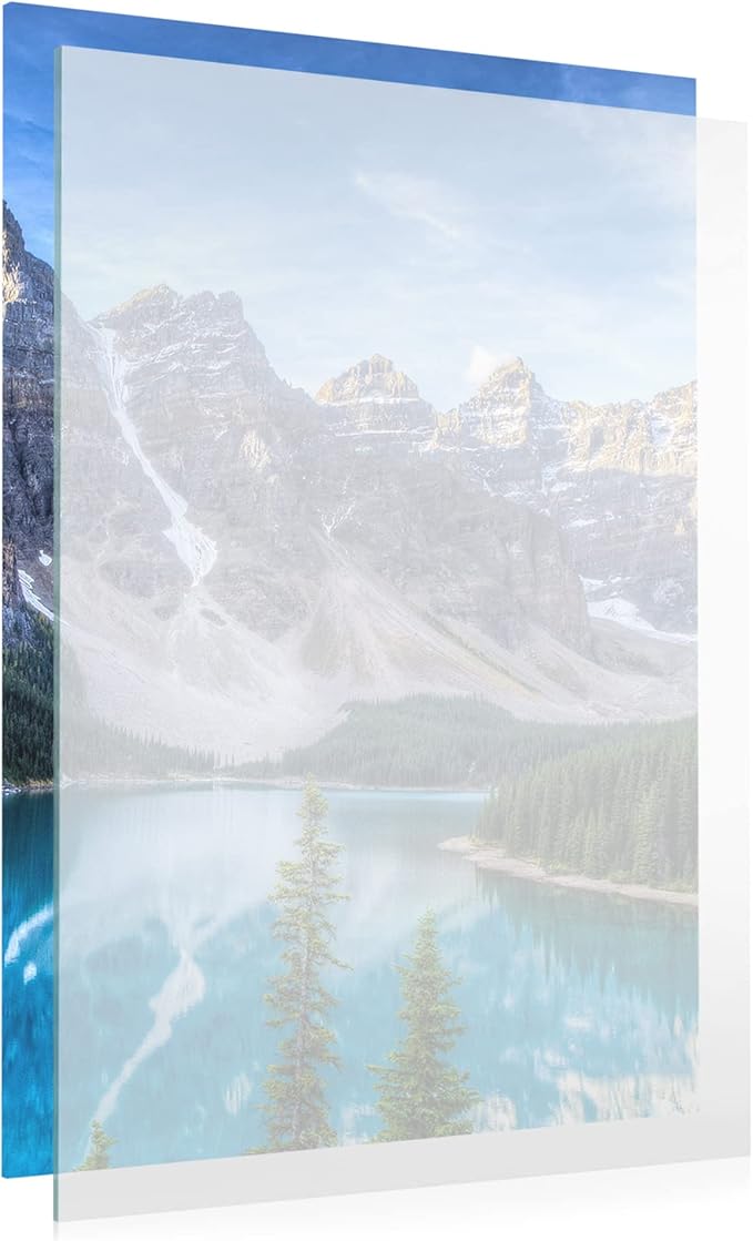 Non-Glare Acrylic Replacement for 6x9 Picture Frame, Replacement Plexiglass for 6x9 Photo Frame, UV-Resistant Non-Glare Acrylic Cover Sheet