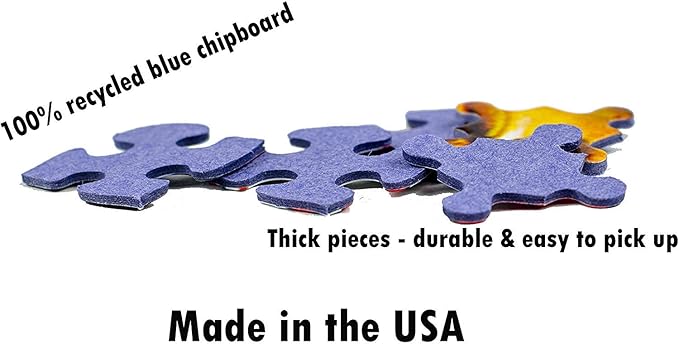 White Mountain Puzzle Sorter and Mystery Puzzle