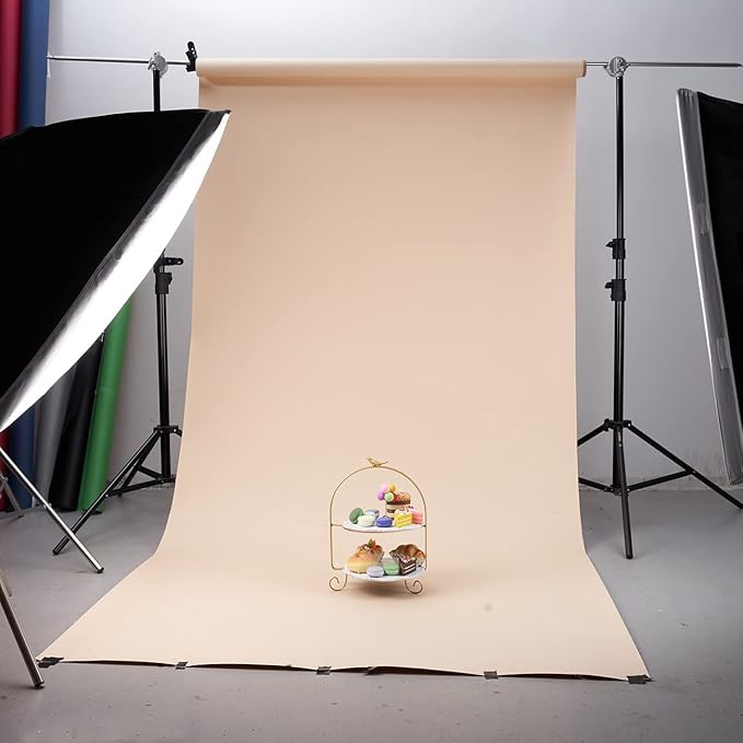 Yizhily Seamless Photography Photo Backdrop Background Paper 53 inches Wide x 16.5 feet Long (Mardi Gras)