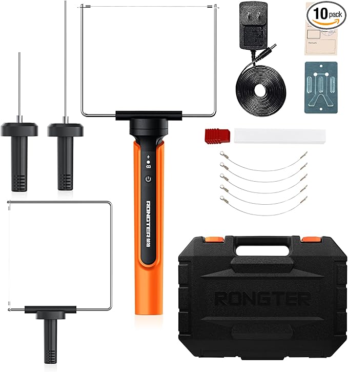 4 in 1 Hot Wire Electric Foam Cutter Kit, Styrofoam Cutting Tool 15W/ 6V with Case, Heated Foam Carving Knife Kit (Toolbox Orange)