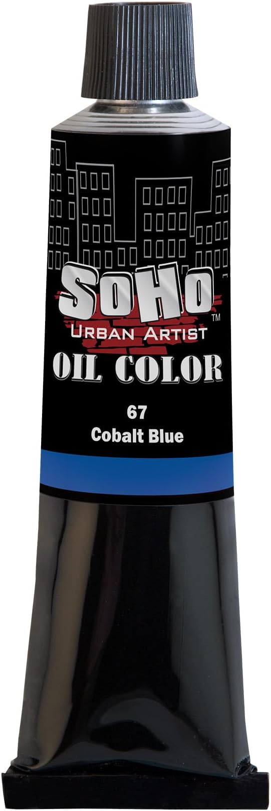 Soho Urban Artist Oil Paint - Cobalt Blue, 170 ml Tube - Best Valued Oil Colors for Painting, Excellent Pigment Load