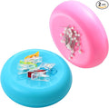 Waydress 2 Pieces Magnetic Pin Holder Sewing Pincushion Round Paper Clip Holder Magnetic Cushion Sewing Pin Push Hairclip Storage Case Needle Cushion for Sewing DIY Project(Blue, Pink)