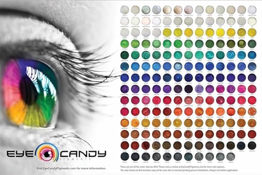 Eye Candy Red Pigment Paste Red Tide (2 oz/RAL 3002) | Epoxy, Resin Art Paste | Highly Pigmented | Resin Art | Woodworking (Red Tide)
