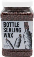 Blended Waxes, Inc. Bottle Sealing Wax, Pastille Wax Seal Beads For Wine, Beer, and Liquor Bottle Sealing, Seals Between 25-30 Bottles, 1 lb, Burgundy