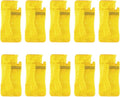 Automatic Needle Threader, 10 PCS Simple Needle Threaders Sewing Tool, Quick Self Threading Needles Plastic Sewing Machine Threader for Hand Stitching Embroidery Floss, Fits Most of Needles