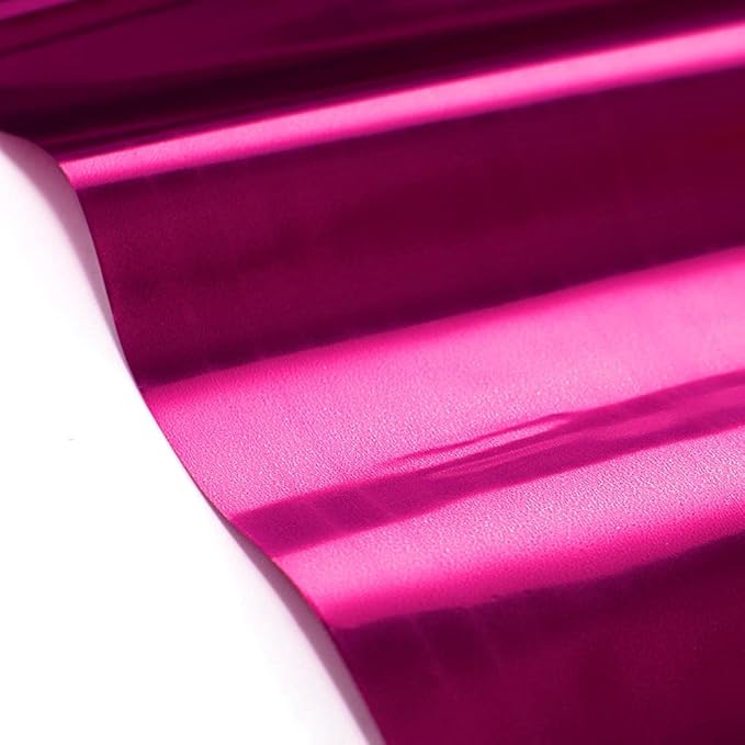 Anderson's Pink Shiny Metallic PVC Roll: 47" x 100' Flame-Resistant Event Decor for Weddings, Parties, Photo Booths, Gift Wrap, Table Covers, Backdrops, Crafts & Holiday Decorations