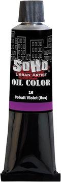 Soho Urban Artist Oil Paint - Cobalt Violet Hue, 170 ml Tube - Best Valued Oil Colors for Painting, Excellent Pigment Load