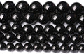 90pcs 4mm AAAA Natural Black Tourmaline Gemstone Beads Round Loose Beads for Jewelry Making DIY Bracelet Necklace(Black Tourmaline, 4mm)