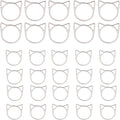 Hilsayum Cat Stitch Markers Cute Stitch Markers Metal Stitch Markers Knitting Accessories Stitch Markers for Crocheting