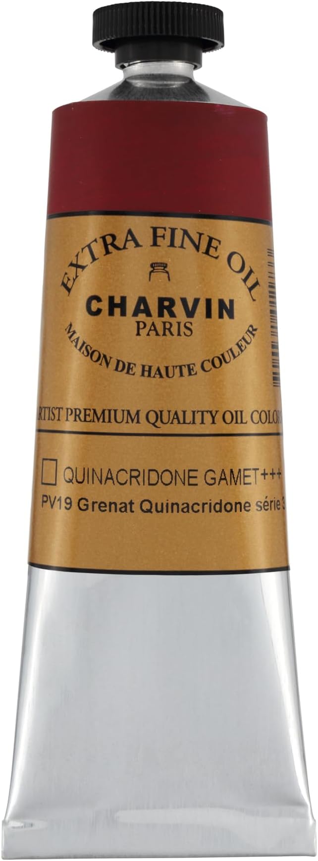 Charvin Extra Fine Oil Paint, Purple Madder Lake 60 ml - Triple-Milled, Rich Texture, Poppy Oil-Based, Light-Fast, Handmade, Archival Quality