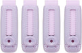 PATIKIL 4 Pack Erasers, Sliding Retractable Eraser Push Pull Cute Pencil Erasers Soft Large Easy to Clean with Plastic Sleeve for Sketching Drawing Artists Teacher Pencils, Purple