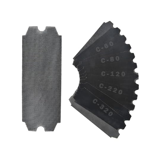 SCOTTCHEN Drywall Sanding Screen Mesh Sheet 11-1/4" x 4-3/16" Grit: #60,80,120,220,320-20pcs