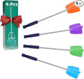 Resin Mixer Epoxy Mixer Paddles - 4 Reusable Reusable Paint and Resin Mixer Paddle to Mix Epoxy Resin, Paint, Ceramic Glaze and Reduce Bubbles - Paint Mixer for Drill (4X-Small)