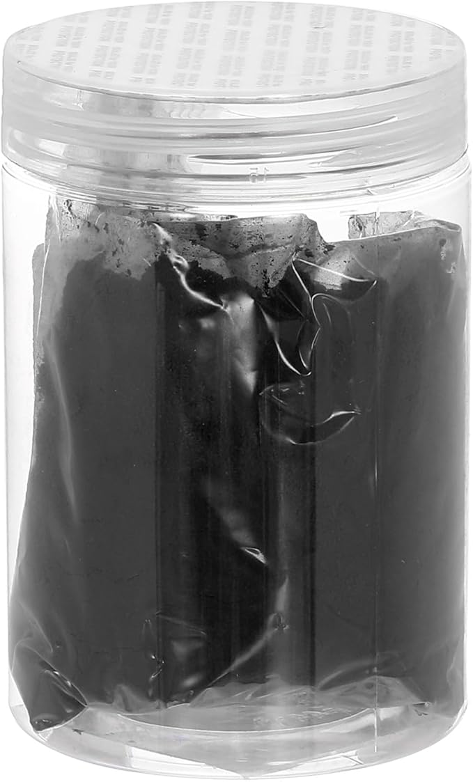 HARFINGTON Iron Oxide Powder Concrete Pigment 500 Mesh 3.5oz (100g) Iron Oxide Grout Pigment for Pastel Tile Paint Concrete Cement, Gunmetal Black