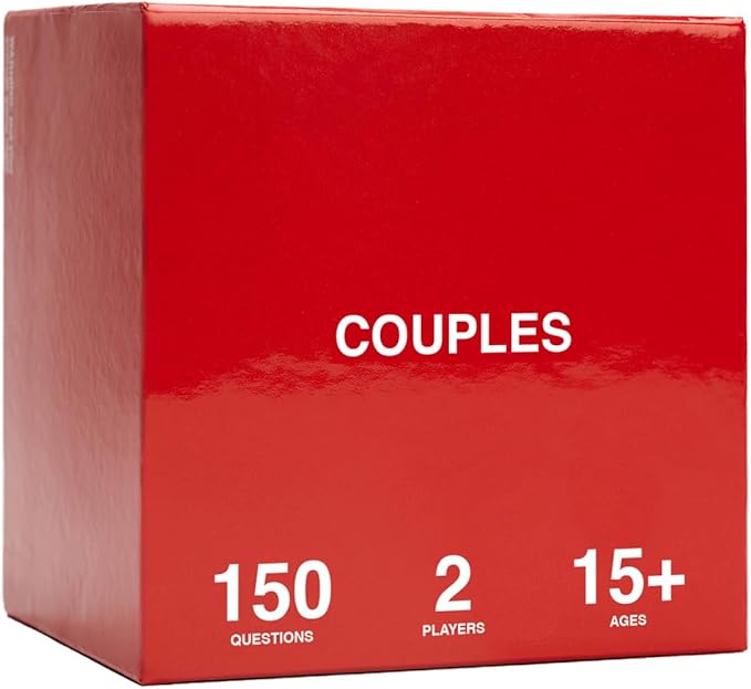 WE'RE NOT REALLY STRANGERS Couples Edition Card Game - 150 Conversation Cards for Couples - 2 Player Game for Memorable Date and Game Nights, Meaningful Games for Adults and Teens, Ages 15+, 2 Players