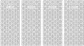 Diamond Sharpening Stone for 4 PCS Diamond Plate Honing Stone for Kitchen Sharpening Dull Knives Grindstone, 240/400/600/1000 Grit