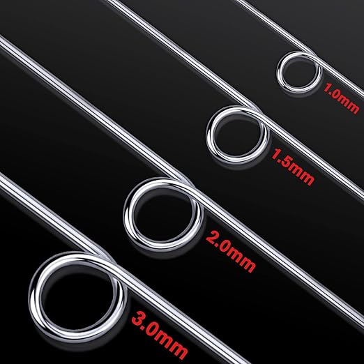 328 Feet Aluminum Craft Wire, 18 Gauge Silver Bendable Soft Metal Aluminum Wire Roll Bulk for DIY Crafts Sculpting Jewelry Making