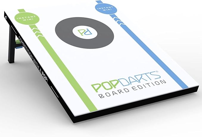 POPDARTS Board Edition (1 Board) - Fun Backyard, Indoor or Outdoor Toss Game - Requires Skill - Easy Set Up & Fun to Play!