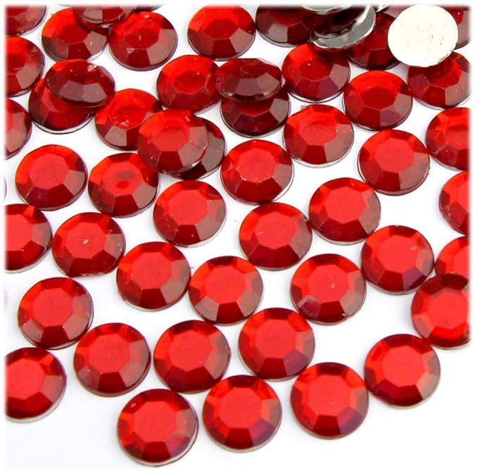 The Crafts Outlet 144pc Rhinestones Round 10mm - Purple Amethyst