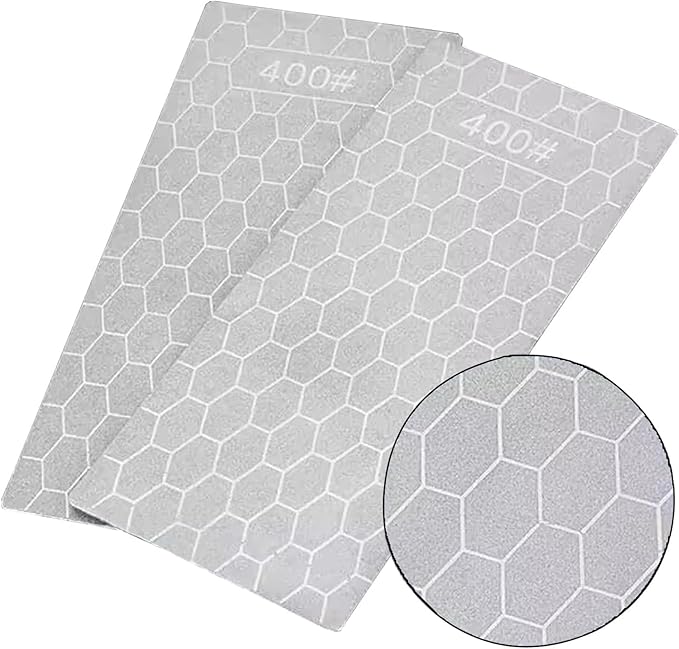 Diamond Sharpening Stone for 4 PCS Diamond Plate Honing Stone for Kitchen Sharpening Dull Knives Grindstone, 240/400/600/1000 Grit