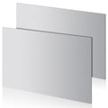 2 Pcs 16 Gauge Sheet Metal, 12" x 8" Cold Rolled Steel Plate Weldable Steel Sheet for Professional, Industrial, DIY Use