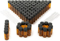 5ml Amber Small Glass Vials 100pcs with Screw Caps(100pcs)
