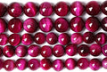 10mm 38pcs Natural Rose Red Tiger Eye Agate Stone Round Loose Beads for Jewelry Making Semi-Precious Beads DIY Bracelet Necklace (Rose Red Tiger Eye Stone, 10mm)