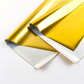 Briartw 20x29cm Hot Foil Paper 50 Sheets Pack Toner Reactive Foil Hot Stamping Foil Paper by Laser Printer and Laminator for Scrapbooking Craft Cardmaking DIY Album (Yellow Gold, 50 Sheets)