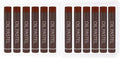 PATIKIL Brown Oil Pastels, 12Pcs Soft Oil Crayons Creamy Pastels Stick Art Supplies for Art Painting Drawing Blending Graffiti for Artists Beginners
