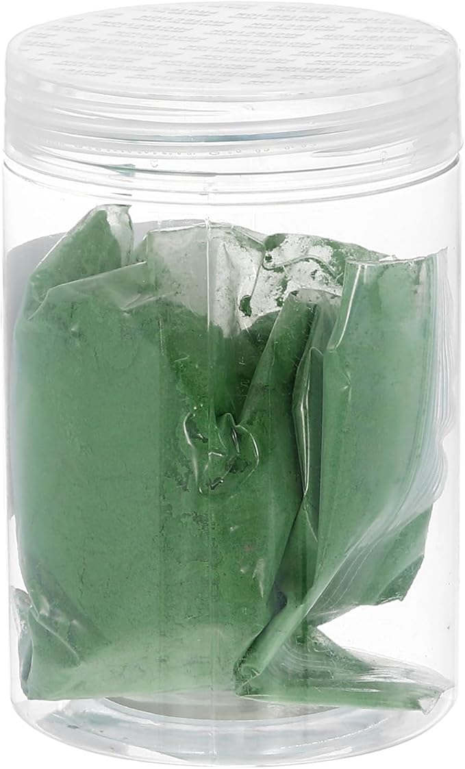 HARFINGTON Iron Oxide Powder Concrete Pigment 300 Mesh 3.5oz (100g) Iron Oxide Grout Pigment for Pastel Tile Paint Concrete Cement, Apple Green