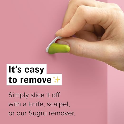 Tesa Sugru Super Glue - Waterproof Wood Glue for Home Improvement & Crafts - Use as a Poster Putty or Silicone Adhesive for Repairing & Bonding - 8 Pack - Black (3.5g/ea)