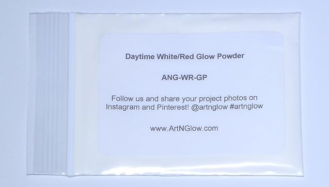 Glow in The Dark Pigment Powder - Neutral and Fluorescent Color for Art Painting, Fine Art, Nail Art Paint, and DIY Crafts - Long Lasting 10+ Color Options - Neutral Red - (1 Kilogram)