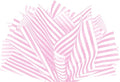 Flexicore Packaging Light Pink Pin Stripe Print Gift Wrap Tissue Paper Size: 15 Inch X 20 Inch | Count: 100 Sheets | Color: Light Pink Pin Stripe