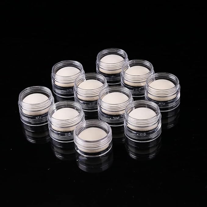 CYFUN DESIGN 10PCS Mini Ink Blending Tools Foam Replacement Foams and 10pcs Protective Plastic Covers for DIY Scrapbooking Paper Crafting Handmade Crafts Scrapbooking Supplies Crafting Projects