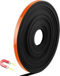 Magnetic Tape Roll Thin Strips, 0.39 Inch x 33 Feet Magnetic Board Dividers Whiteboard Graphic Decorative Tape Marking Line for Classroom Office Art Accessories(Orange)