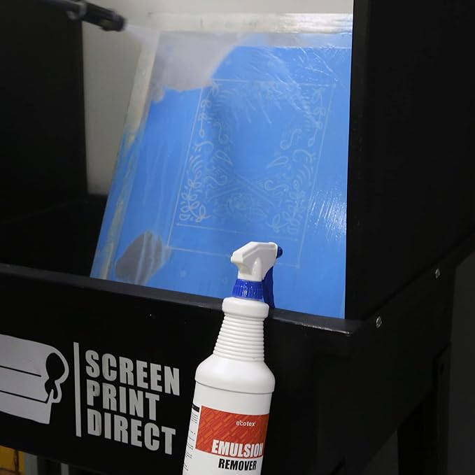 Ecotex® Screen Printing Emulsion Remover (Quart - 32oz.) - Diazo Photo Emulsion Cleaner for Silk Screens and Stencil Remover - Screen Print Direct®