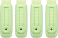 PATIKIL 4 Pack Erasers, Sliding Retractable Eraser Push Pull Cute Pencil Erasers Soft Large Easy to Clean with Plastic Sleeve for Sketching Drawing Artists Teacher Pencils, Cyan