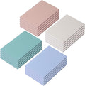 ZOENHOU 20 PCS 4 x 6 Inch Rubber Stamp Carving Blocks, Colorful Linoleum Blocks for Printmaking, Stamp Making